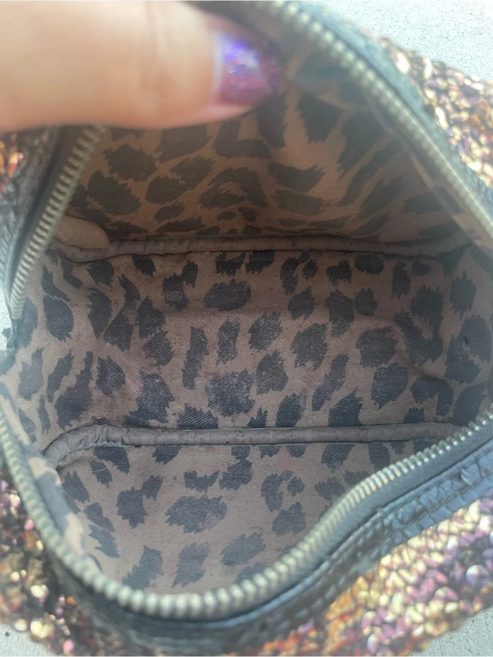 Betsey Johnson Sequined handbag